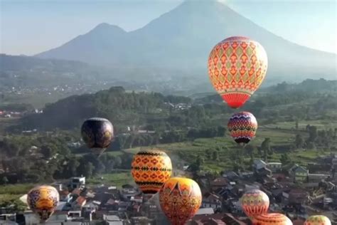 Java Ballon Attraction 2023 Digelar Pada Bulan Agustus Langit Wonosobo