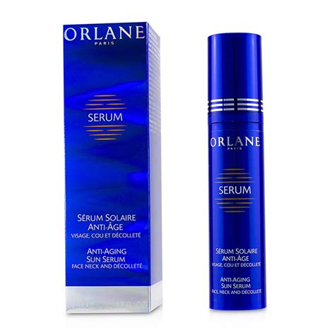 Orlane Anti Aging Sun Serum For Face Neck Decollete 50ml 1 7oz