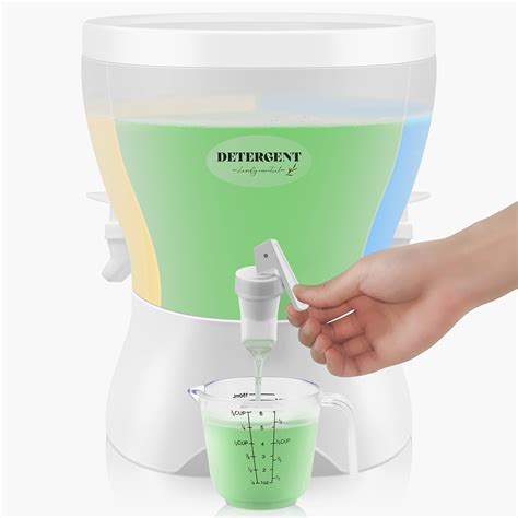 Buy 3 In 1 Liquid Laundry Detergent Dispenser With Spigots 135oz