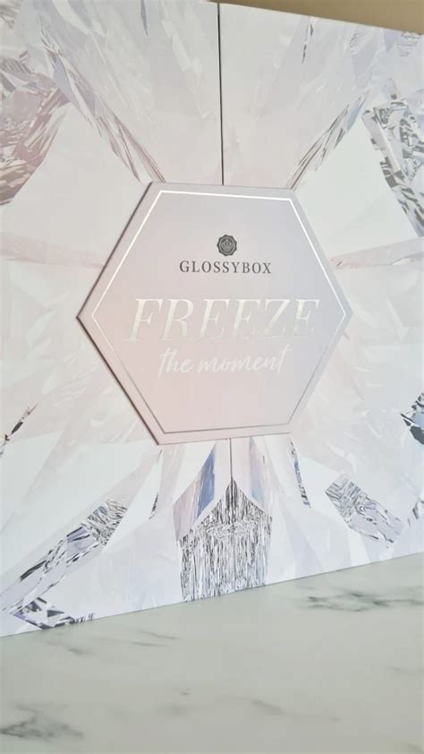 Glossybox S Freeze The Moment Advent Calendar Ms Tantrum Blog