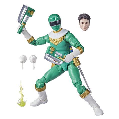 Power Rangers Lightning Collection Zeo Iv Green Action Figure Toy With Accessories Toys R Us