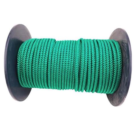 8mm Emerald Green Braided Polypropylene Rope X 90 Metres RopeServices UK