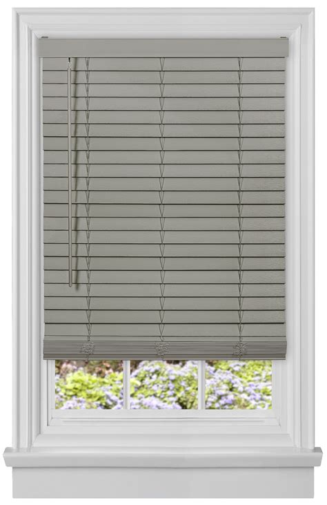 Gray Faux Wood Blinds at Kai Chuter blog