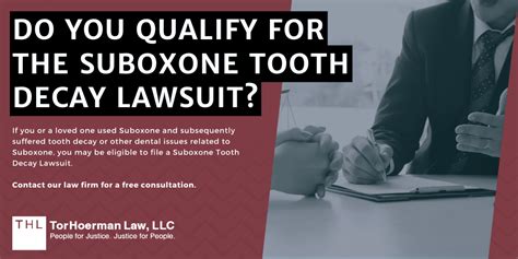 Suboxone Lawsuit January 2025 Update Tooth Decay Claims