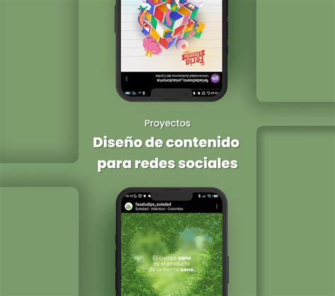 Diseño de piezas para redes sociales on Behance