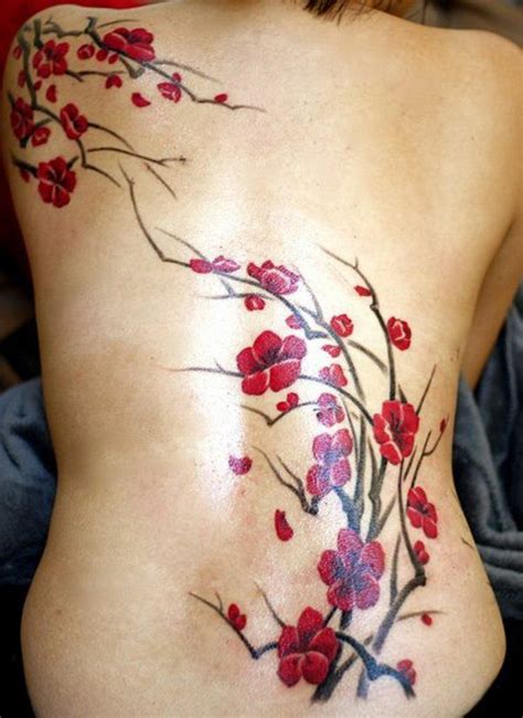 De Fleurs Cerisiers Japonais Tatouage Pretty Tattoos Flower Tattoo