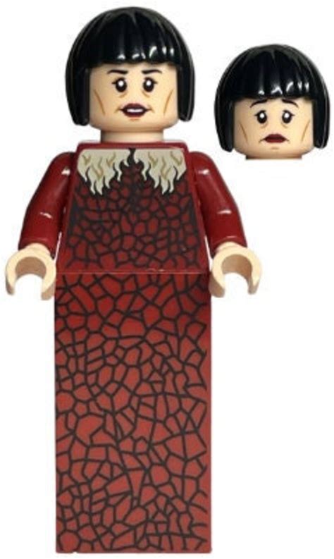 Lego Minifigure Harry Potter Madame Olympe Maxime Black Pebbling And