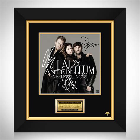 Lady Antebellum - Need You Now LP Cover Limited Signature Edition ...