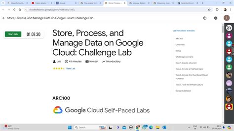 New Store Process And Manage Data On Google Cloud Challenge Lab