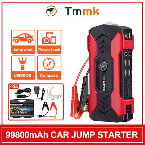 Car Jump Starter Portable 99800mAh Multi Function Emergency Power Bank