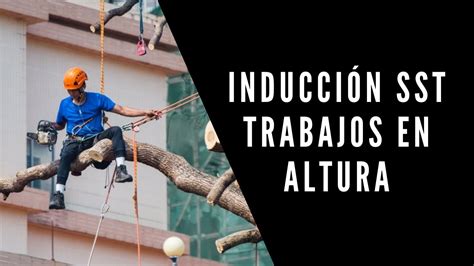 TRABAJOS EN ALTURA Inducción Capacitación SST YouTube