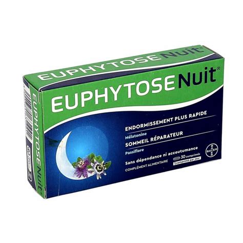 Bayer Euphytose Nuit Comprim S La Pharmacie De Pierre