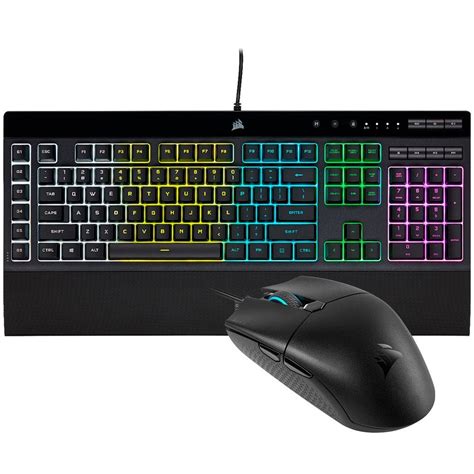 Kit Gamer Corsair K55 RGB Pro Katar Pro Mouse Gamer Katar Pro 12