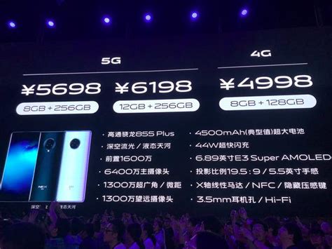 Vivo發布首款5g旗艦機，起售價格達5698元 每日頭條