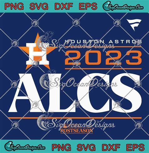 Houston Astros 2023 ALCS SVG - Division Series Winner Postseason 2023 ...