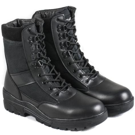 Black Army Boots