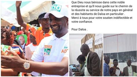 Mairie De Daloa Candidat Indépendant Un Cadre Du Rhdp Dépose Ses