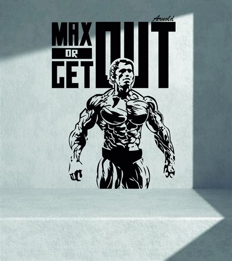 Graphic Design Arnold for Motivation Gym and for Printing on T-shirts ...