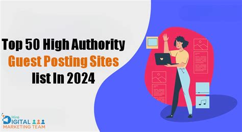 Top 50 High Authority Guest Posting Sites List In 2024