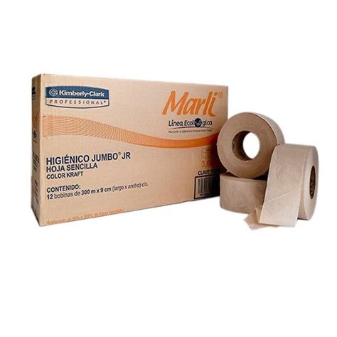 Marli Higi Nico Jumbo Jr Ecol Gico Metros Caja Con Rollos