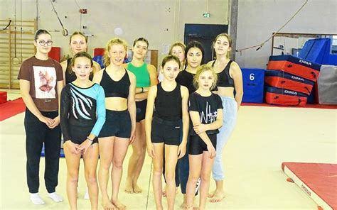 Les Gymnastes Des Enfants Du Plessis En Stage Lanester Le T L Gramme