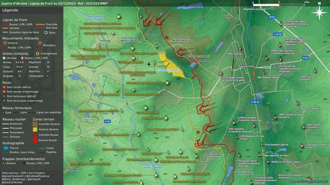 Russo-Ukraine War - 2023 - Maps