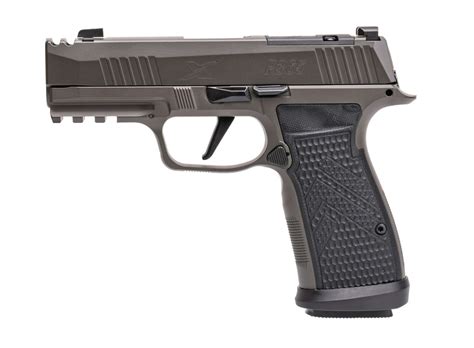 P365 9mm 3 1in Legion Gray Striker X Ray 3 Axg Modular Grip 3 17rd Steel Mag Optic