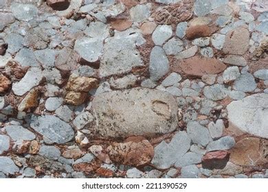 Texture Natural Conglomerate Clastic Sedimentary Rock Stock Photo ...