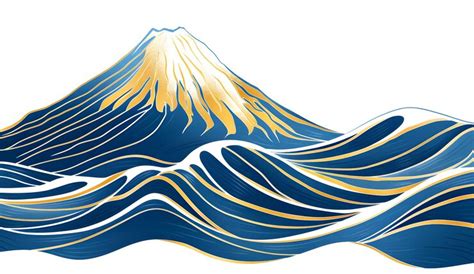 Premium Photo | Hokusai wave katsushika hokusai japanese landscape wallpaper hokusai mtfuji