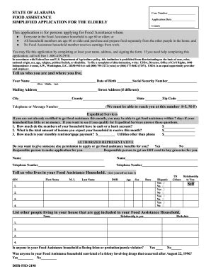 2010 Form AL DHR-FSD-2198 Fill Online, Printable, Fillable, Blank ...
