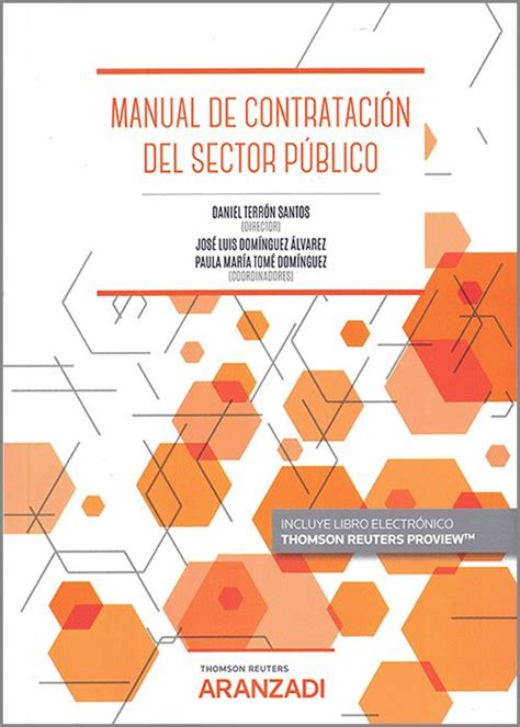 Libro Manual de contratación del sector público 9788413902135