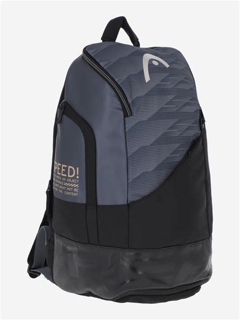 Рюкзак Head Djokovic Backpack арт 283302 антрацит черный цвет купить