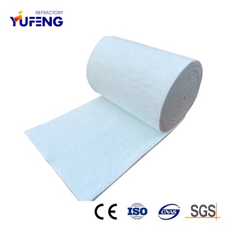 Pure White Refractory Insulation Wool High Tensile Soluble Fiber