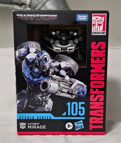 Transformers Studio Series Mirage Rise Of The Beasts 105 Deluxe Action