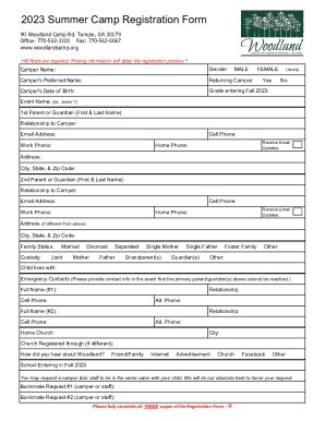 Fillable Online Paper Registration Form Xls Fax Email Print