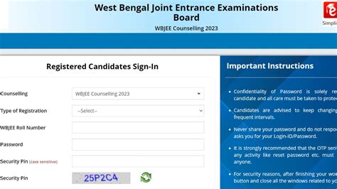 Wbjee 2023 Mop Up Seat Allotment Result Declared Check At Wbjeeb Nic