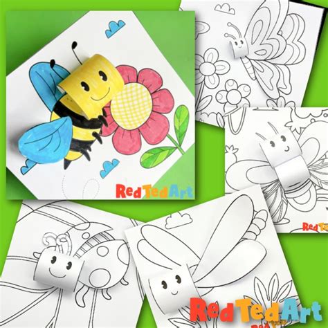 Bug Cartoon Coloring Pages