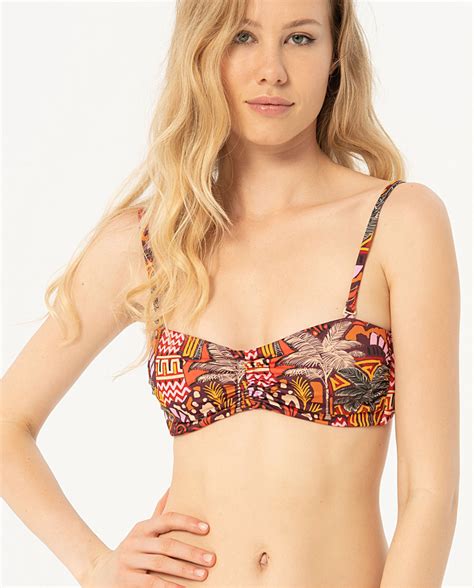 Haut De Bikini Bandeau Multi Bikinis Et Maillots De Bain Femmes Surkana