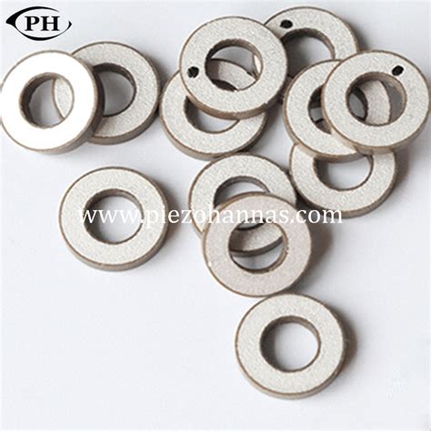 Pzt5 Material Piezo Ceramic Ring Transducer For Piezoelectric Jet Printer From China