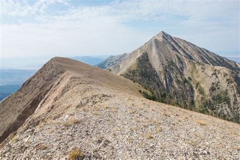 Hiking Mount Nebo North Peak in Uinta National Forest, Utah