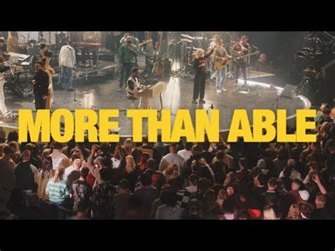 More Than Able Lyrics - Elevation Worship + Chandler Moore + Tiffany Hudson