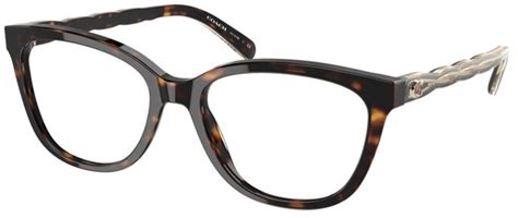 Eyeglasses Coach Hc 6186 5120 Dark Tortoise