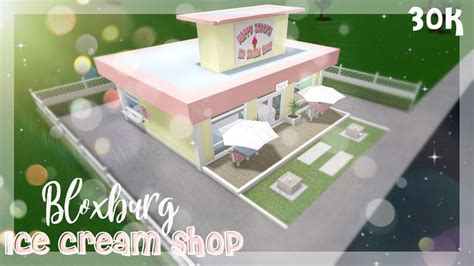 Ice Cream Shop Bloxburg Speed Build {simply Kenn} Youtube