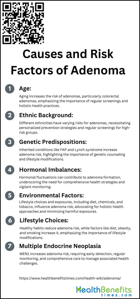 Causes and Risk Factors of Adenoma | Health Benefits