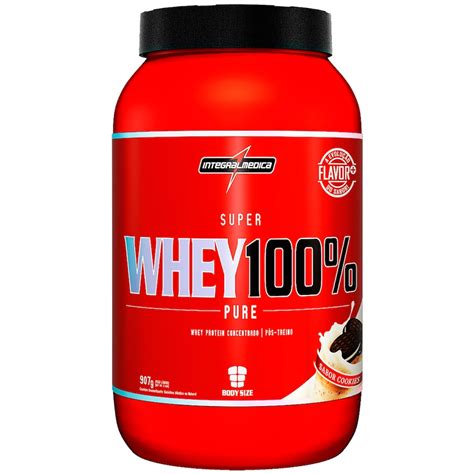 Whey Protein Integralmédica Super Whey 100 Pure Cookies