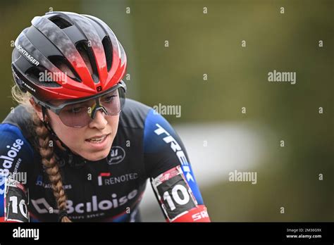 Dutch Shirin Van Anrooij Pictured In Action During The Women S Elite