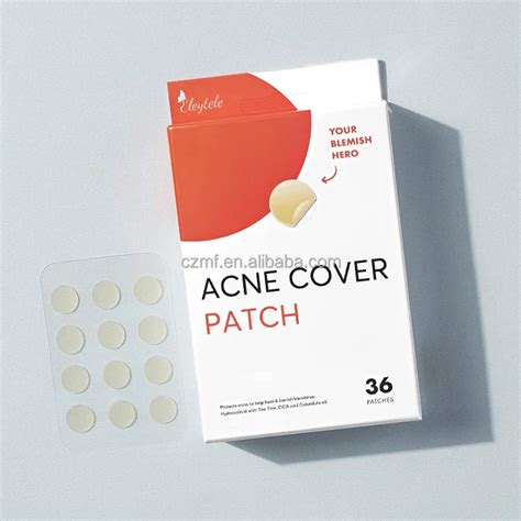 Custom Wholesale Private Label Waterproof Hydrocolloid Acne Pimple Spot Patch Adhesive Blemish