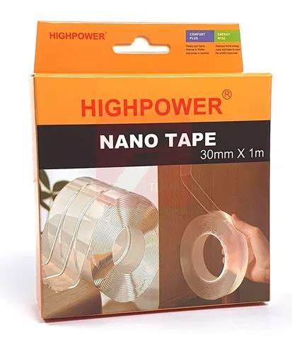 Cinta Adhesiva Doble Cara Nano Tape Transparente Multiuso En Venta En