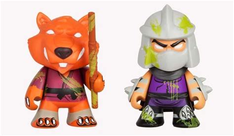 Kidrobot TMNT Ooze Action Vinyl Figures | Gadgetsin