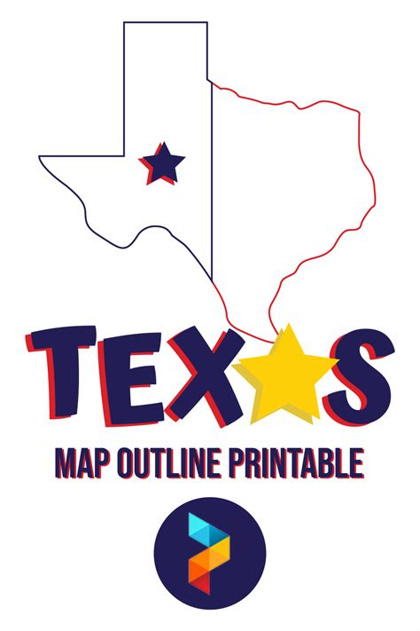 Texas Map Outline - 10 Free PDF Printables | Printablee